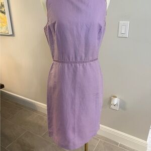 LOFT Elegant Lavender Sleeveless Dress